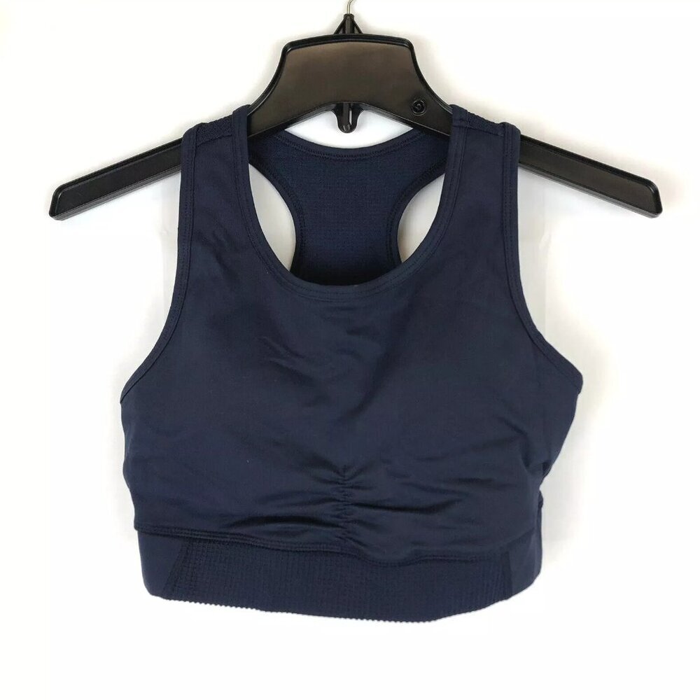 Splendid Women’s Size Small Racerback Navy Blue Sports Bra